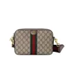 Gucci Ophidia Mini Bag Gg Supreme Beige And Ebony 20Cm
