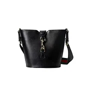 Gucci Mini Bucket Shoulder Bag Black 19Cm