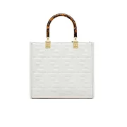 Fendi White Small Tote Bag