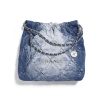 Chanel 22 Handbag Washed Denim