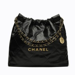 Chanel 22 Handbag ~ Glossy Calfskin