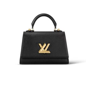 Louis Vuitton Twist One Handle Pm 25Cm Black